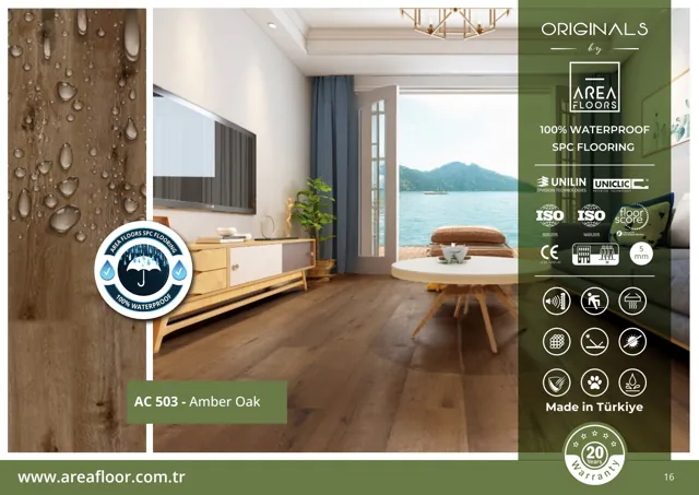 AreaFloors AC-503 Amber Oak — صورة كتالوج