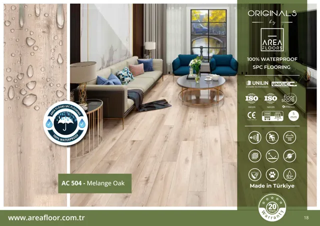 AreaFloors AC-504 Melange Oak — صورة كتالوج