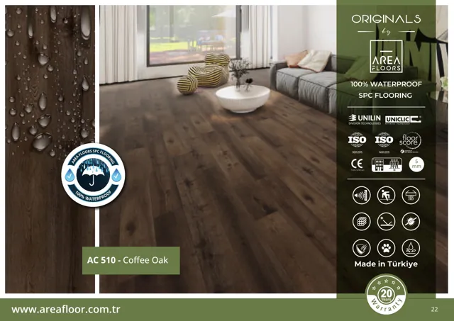 AreaFloors AC-510 Coffee Oak — صورة كتالوج